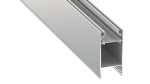 Lumines profile type DULIO anodized silver, 1 m